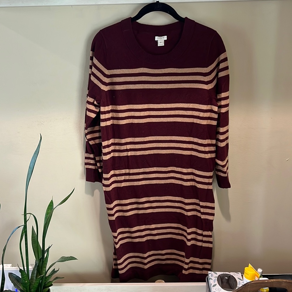 JCrew Merino wool blend dress